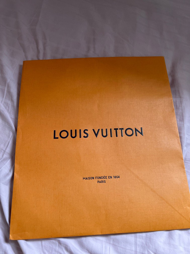 Authentic lv paper bag, Luxury, Accessories on Carousell