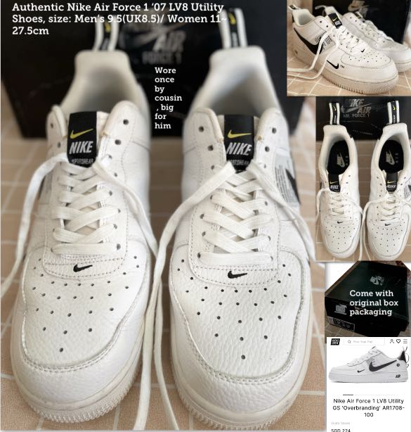 Air force 1 utility size 9 outlet