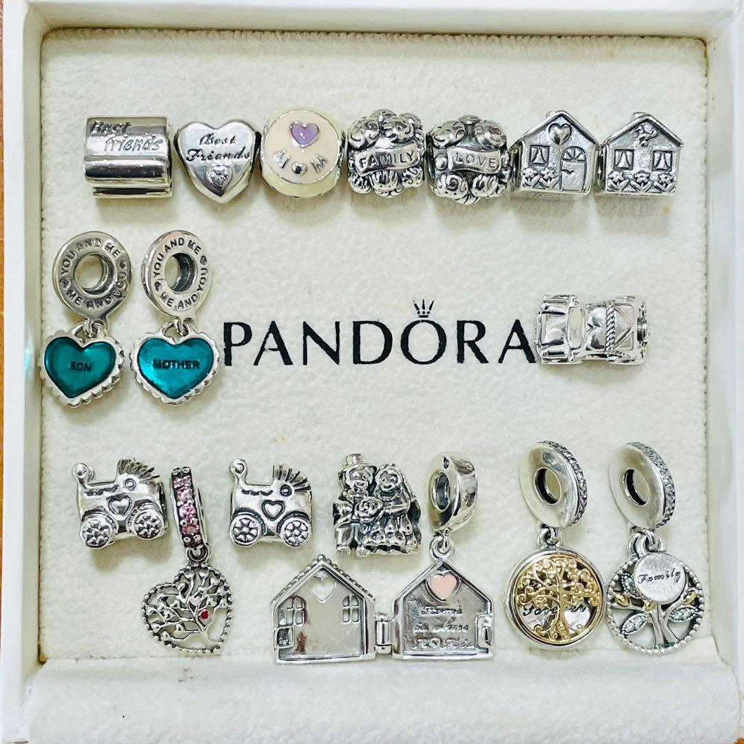 Authentic Pandora Charms Friends and Family Theme, Women's Fashion