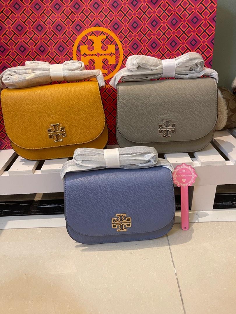 Authentic Tory Burch Britten saddle crossbody bag handbag, Women's Fashion,  Bags & Wallets, Cross-body Bags on Carousell