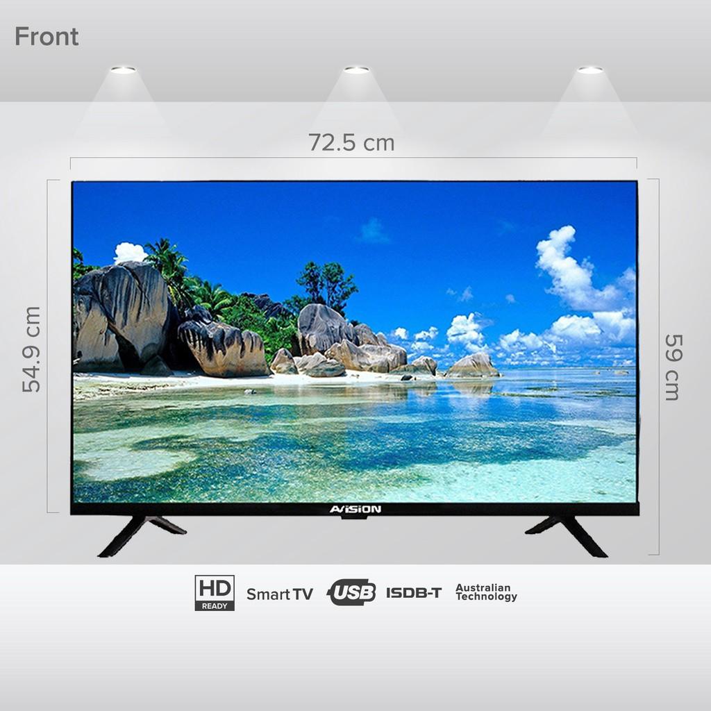 Avision 32 Inch Frameless Smart Digital HD LedTv w/ Builtin Netflix