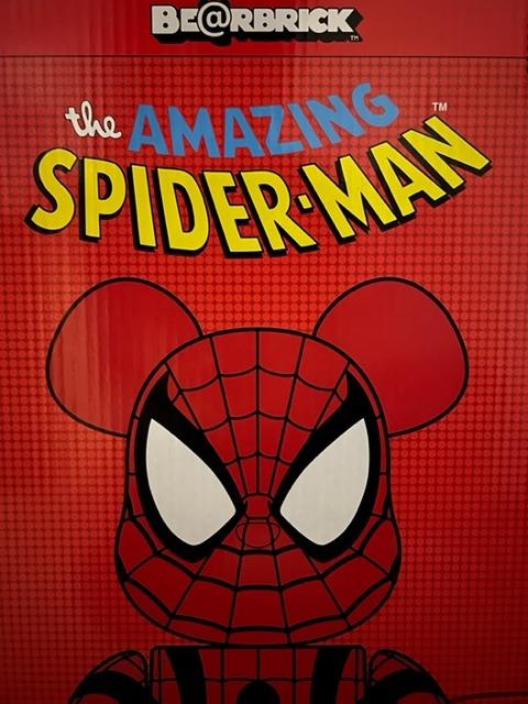現貨限量Medicom Toy Be@rbrick The Amazing Spider-Man 蜘蛛俠
