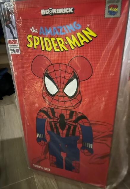 現貨限量Medicom Toy Be@rbrick The Amazing Spider-Man 蜘蛛俠