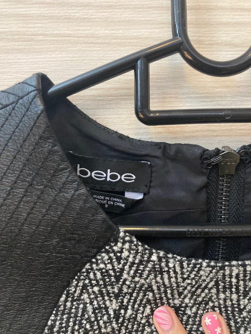 Robe Bebe Double Tricot Avec Ceinture Cuir - Taille 00 - Neuf Avec étiquettes