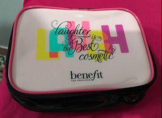 Benefit Cosmetics Makeup Pouch Organizer Bag