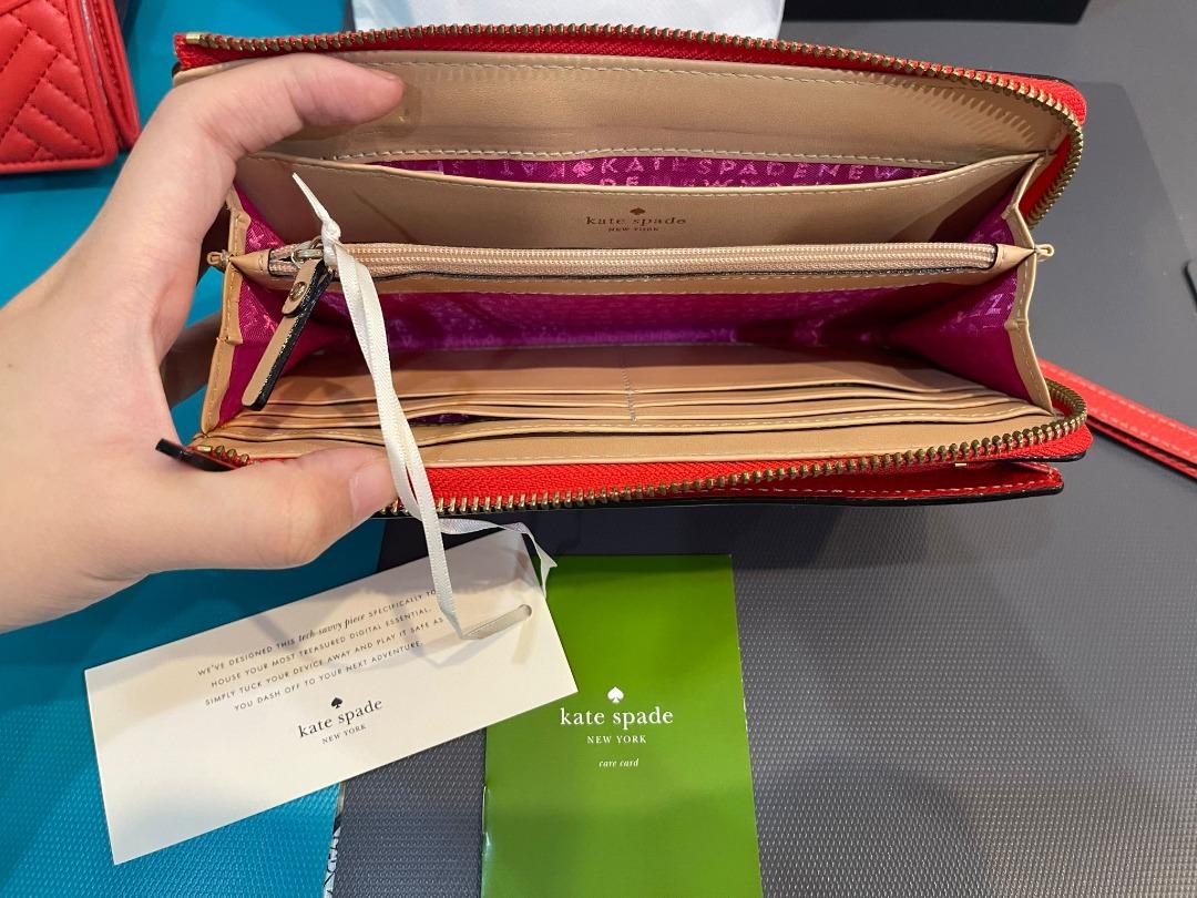 Kate spade wallet with wrist strap store
