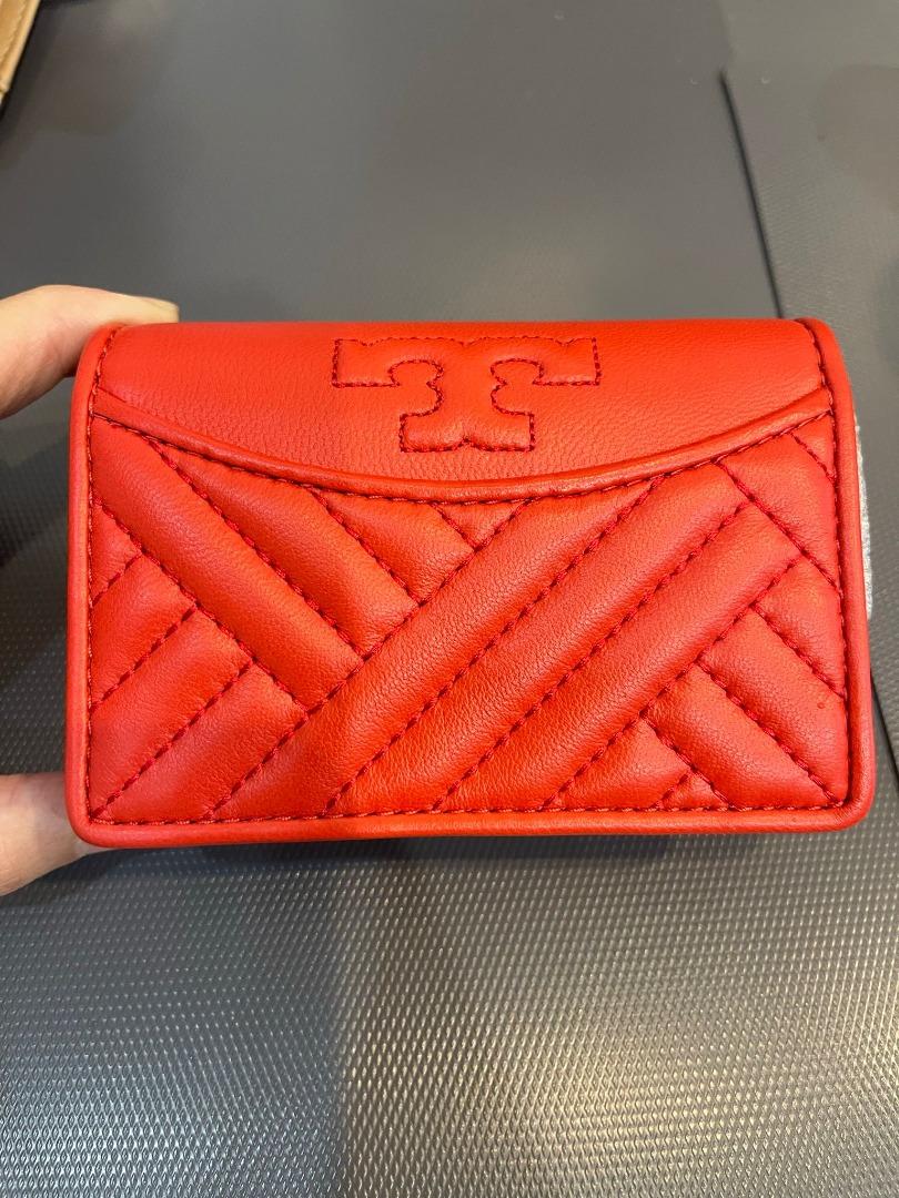BN Tory Burch Alexa Foldable Mini Wallet retail 210