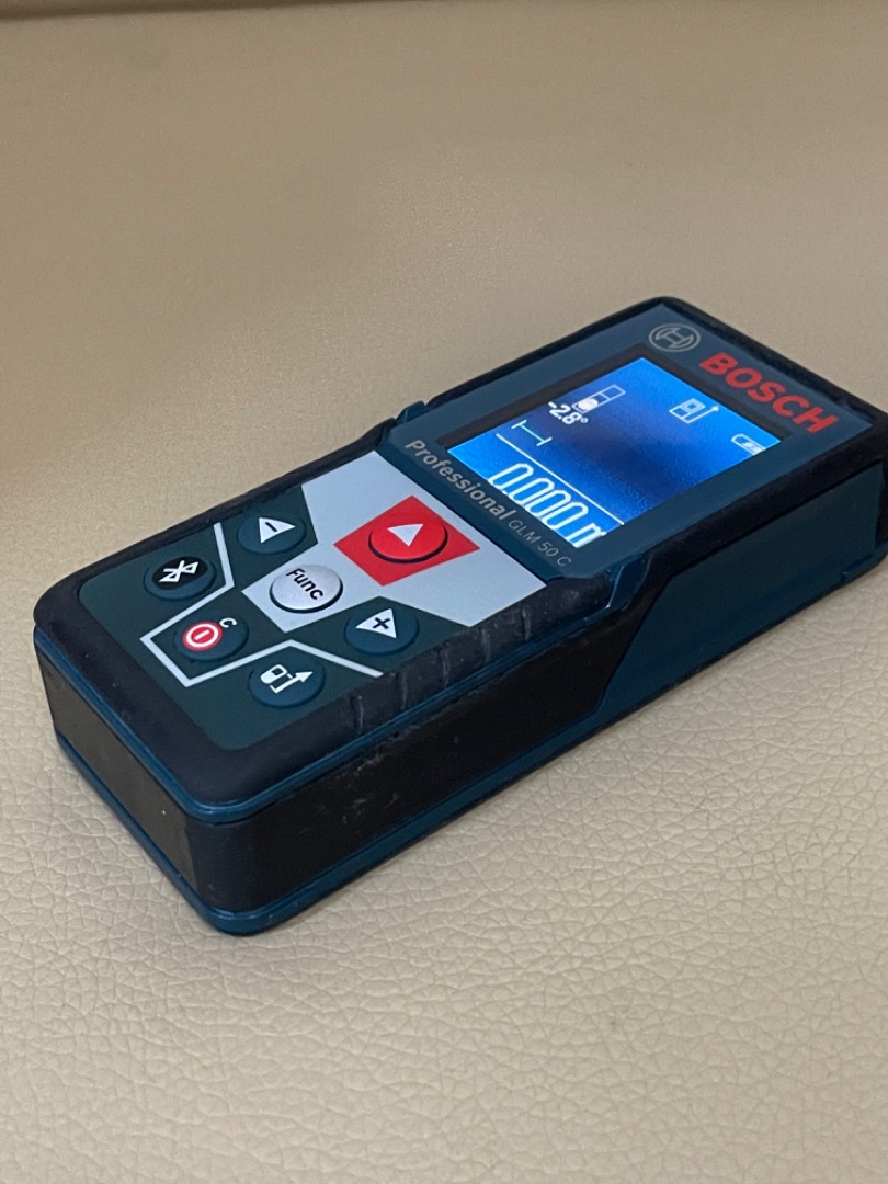 Bosch Laser Measure UniversalDistance 50C – Distance Measure Up To 50m, Bluetooth, Memory Function, For Indoor/Outdoor Use-1149429