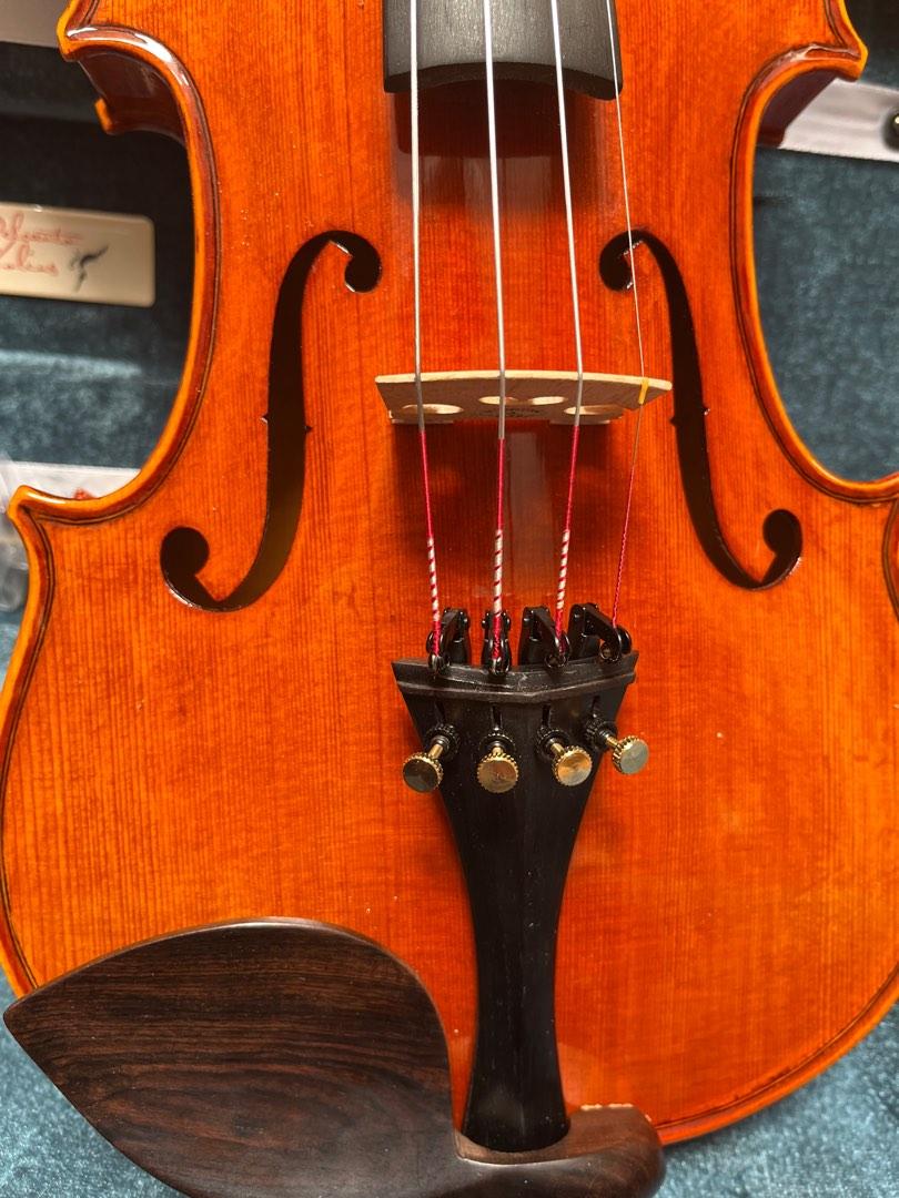 Brand new gloss violin handmade 4/4 size, Hobbies & Toys, Music & Media
