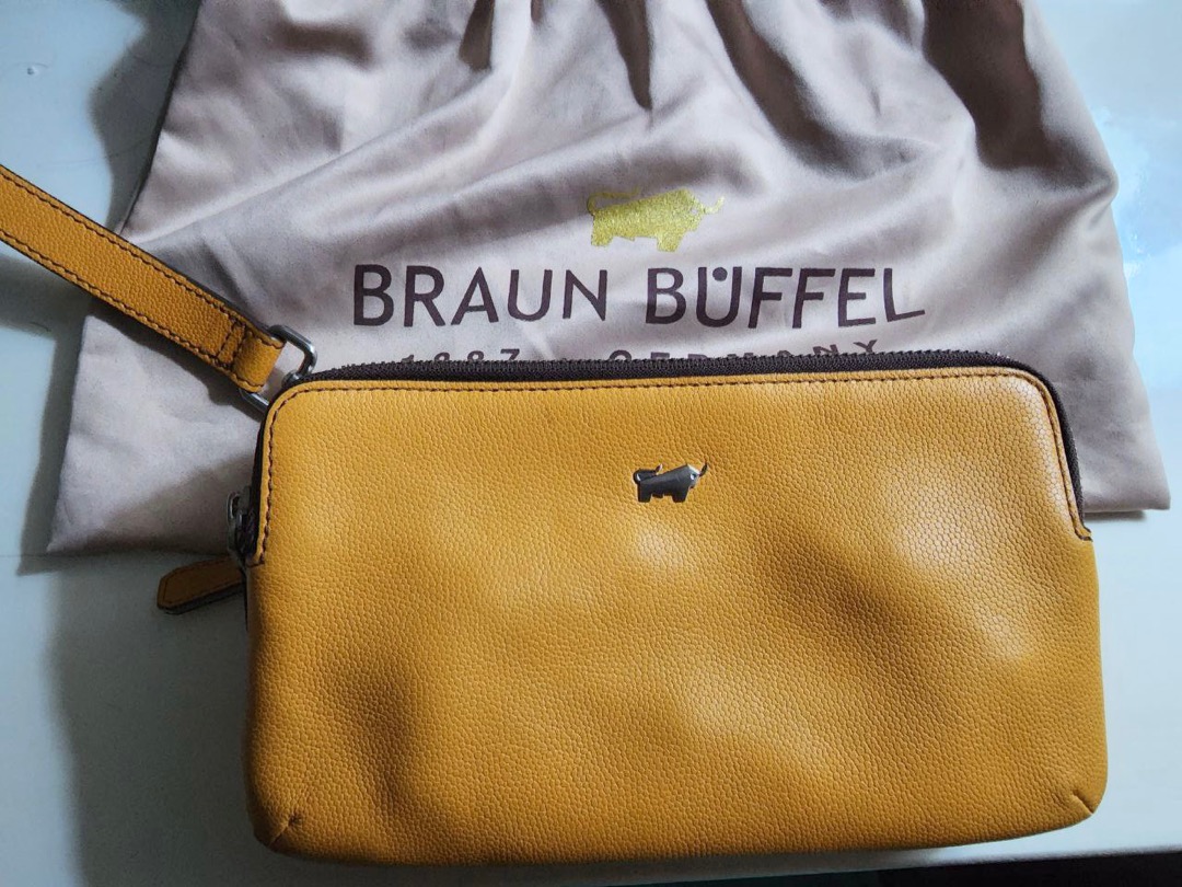 BRAUN BUFFEL CLUTCH Men s Fashion Bags Belt bags Clutches and