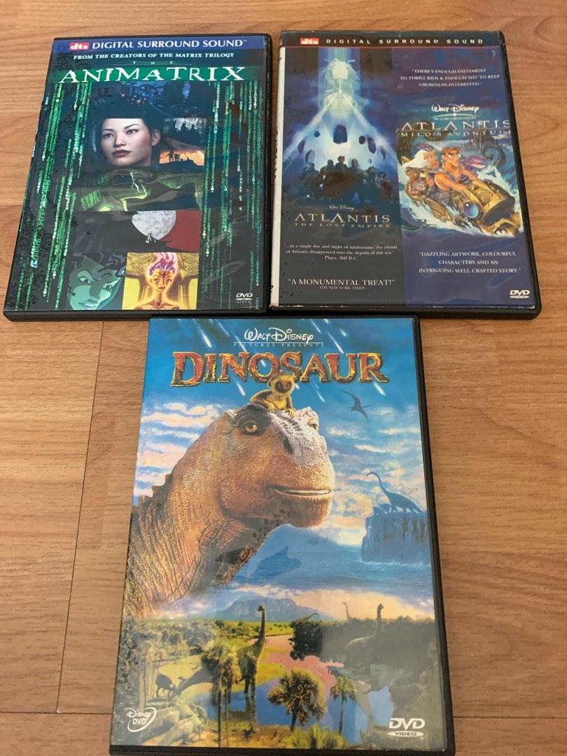 Bundle Sale Video DVD Fiction (Category: CDs & DVDs) located in Makati City. Submitted by good_deals2026 (Listing ID 1187316000, Image 1). Description: For home entertainment and collection. Stores & hardly used. Dinosaurs Animatrix Atlantis .