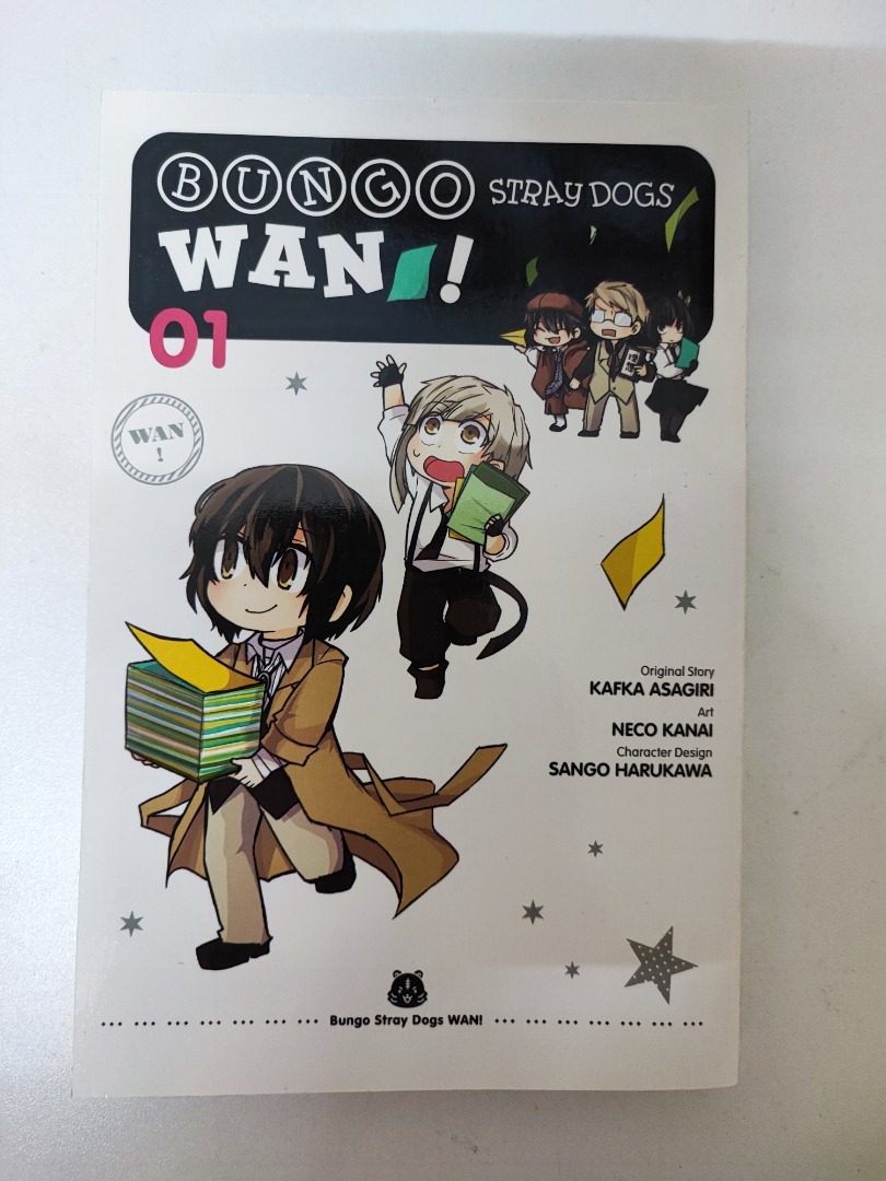 Bungo Stray Dogs Wan manga vol 1, Hobbies & Toys, Books & Magazines
