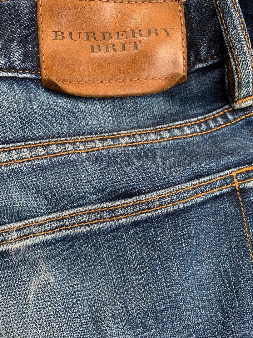 Burberry Brit selvedge Jeans, Men's Fashion, Bottoms, Jeans on Carousell