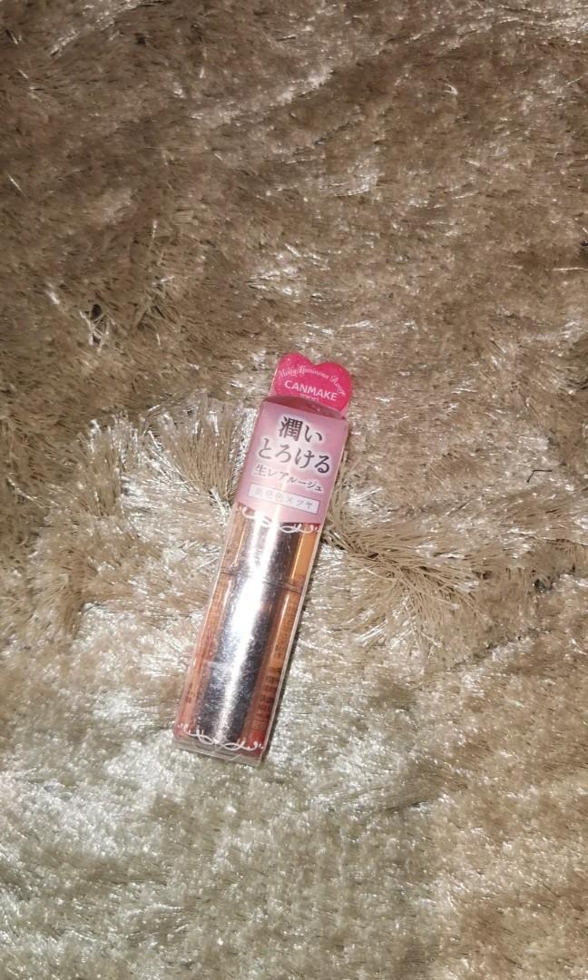 Canmake lipstick 02, Beauty & Personal Care, Face, Makeup on Carousell