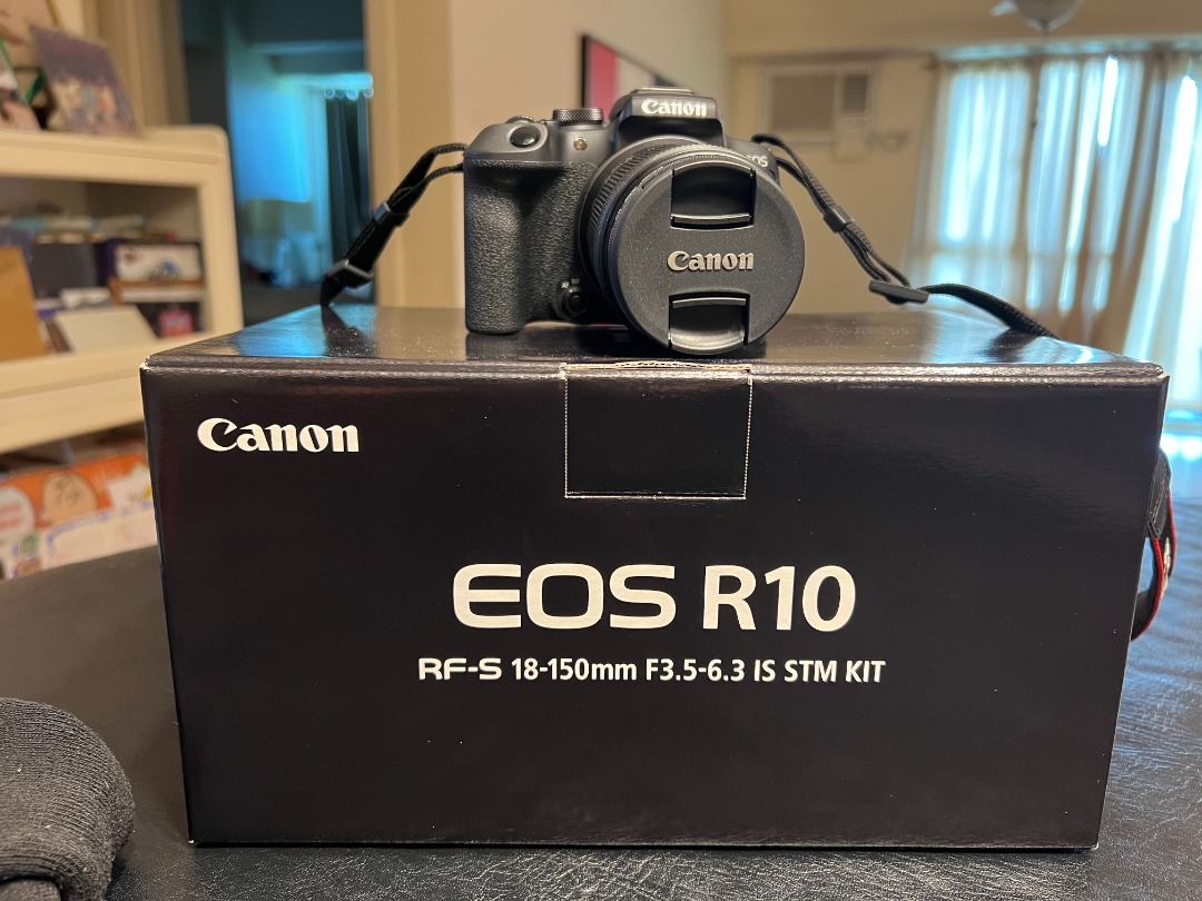 Canon EOS R10 with 18150mm lens, Photography, Cameras on Carousell