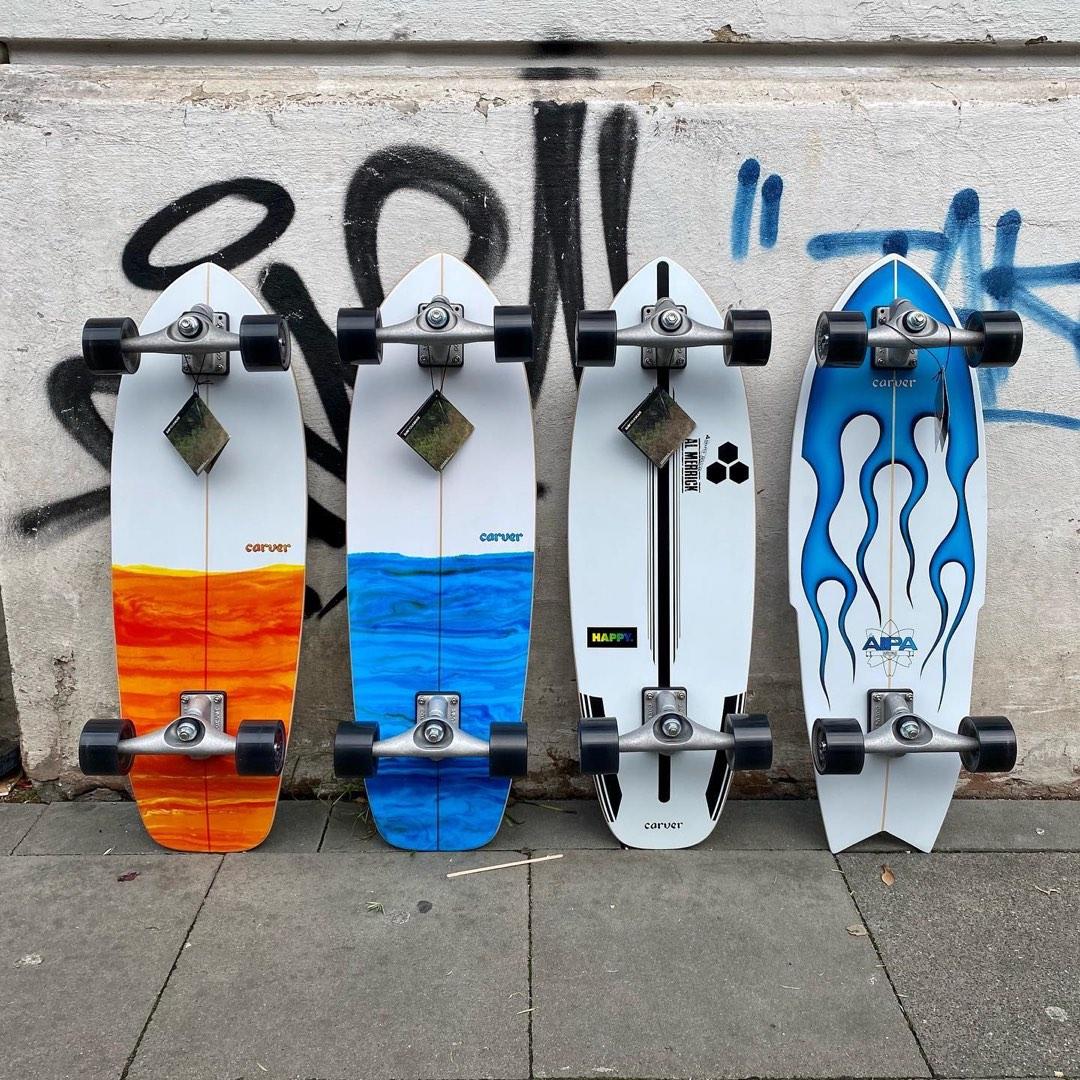 Carver Surf Skate Trucks CX, C5, C7, Sports Equipment, Other Sports
