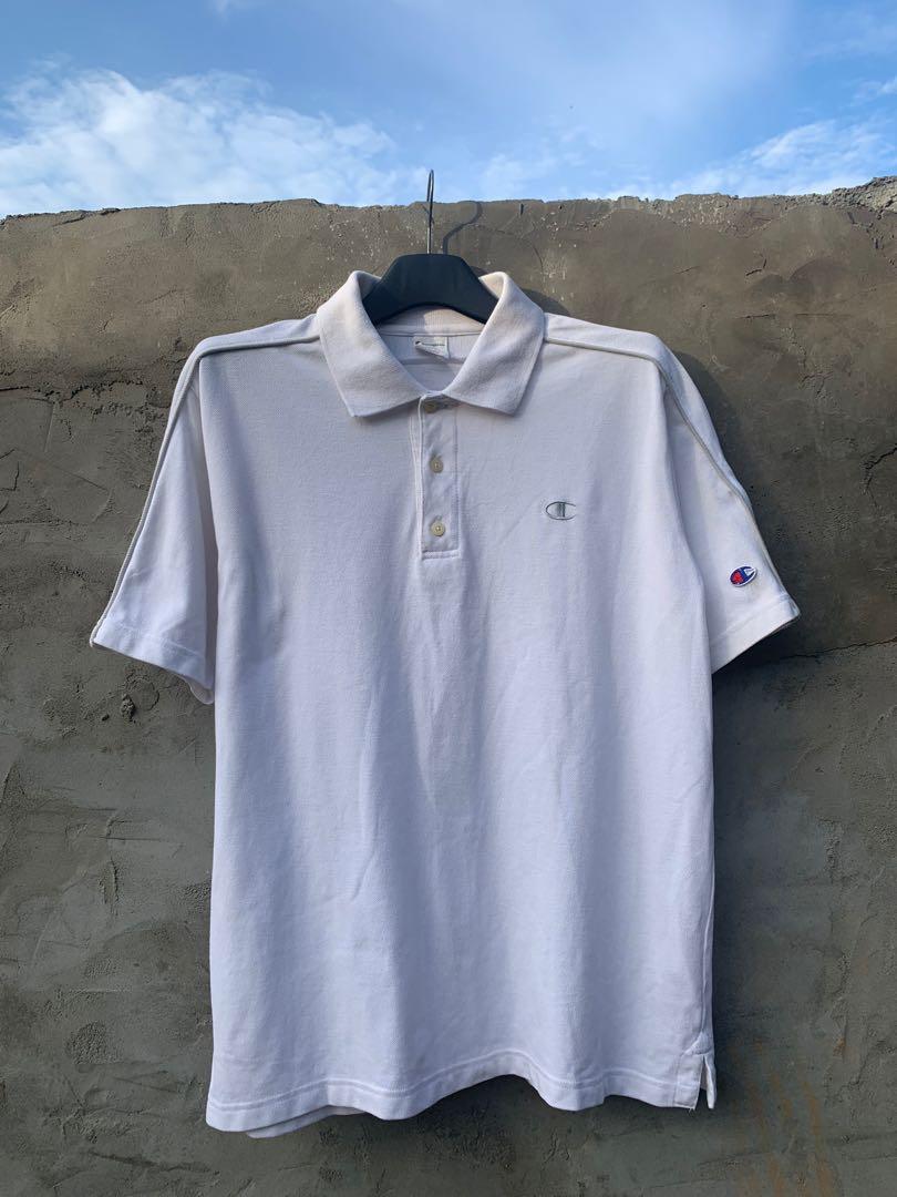 Champion collar shop t shirt