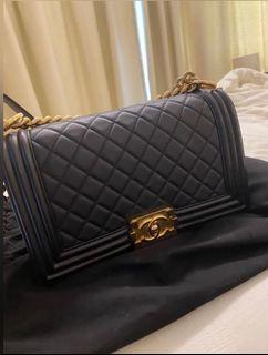 500+ affordable chanel boy bag authentic For Sale, Bags & Wallets
