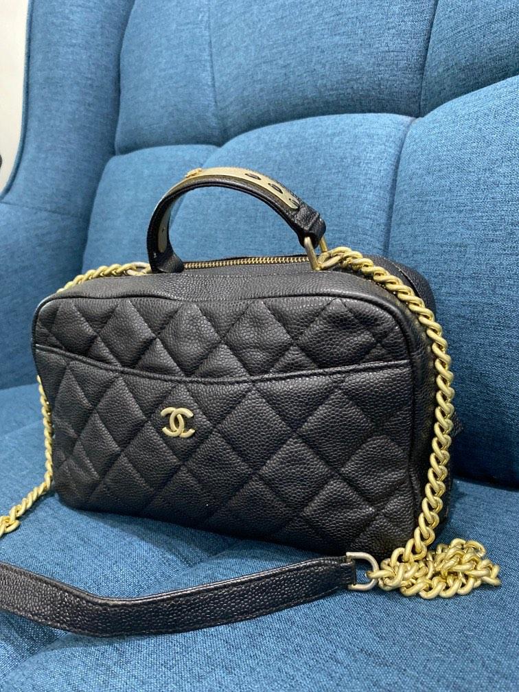 Chanel Cavier Quilted box bag, Luxury, Bags & Wallets on Carousell