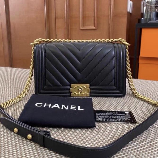 HOLD Chanel LeBoy 25 Carousell