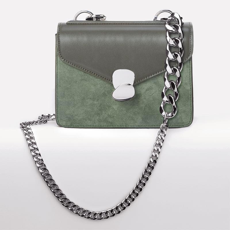 Chain detail sale front flap bag