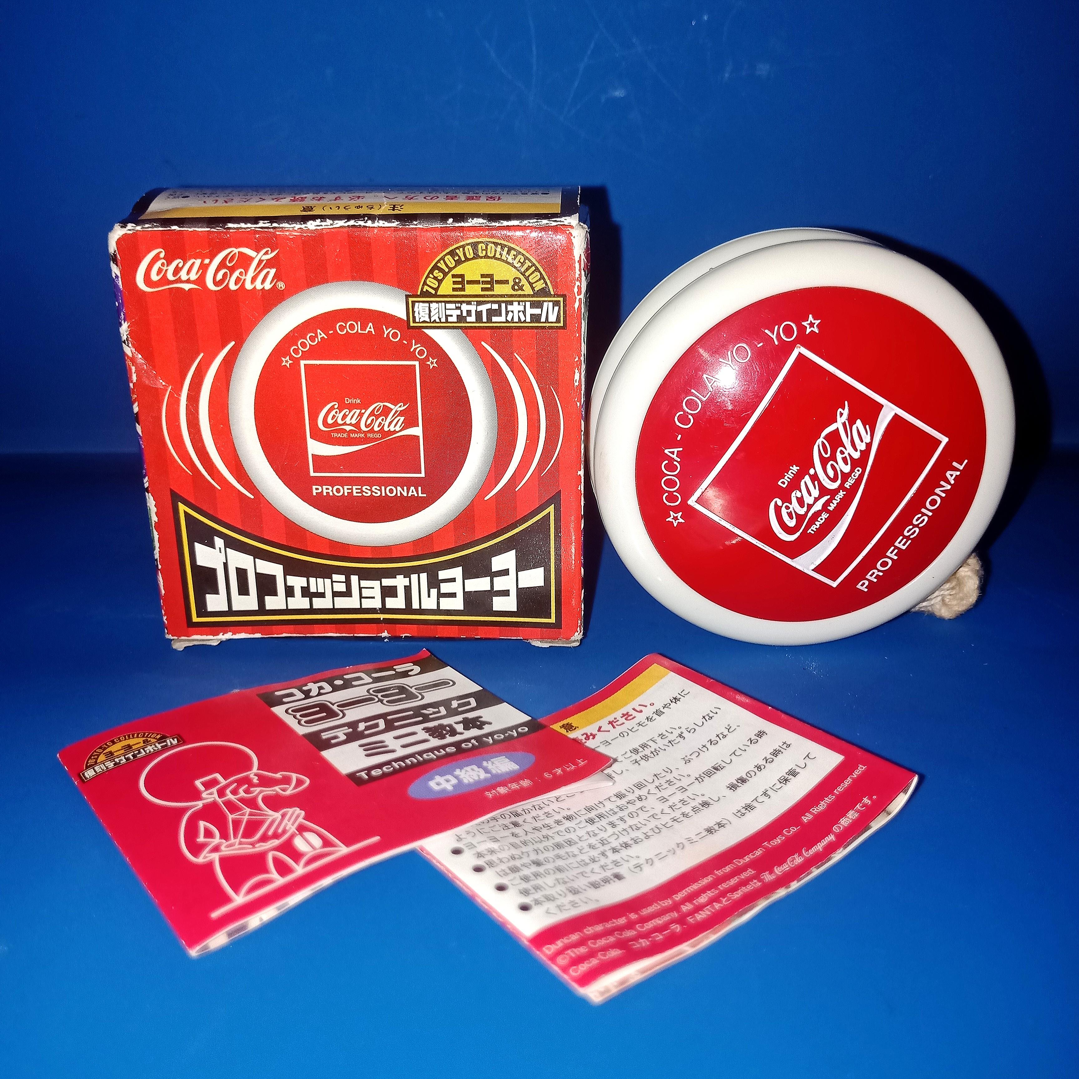 Coca cola 70's retro yoyo series japan collectible, Hobbies & Toys