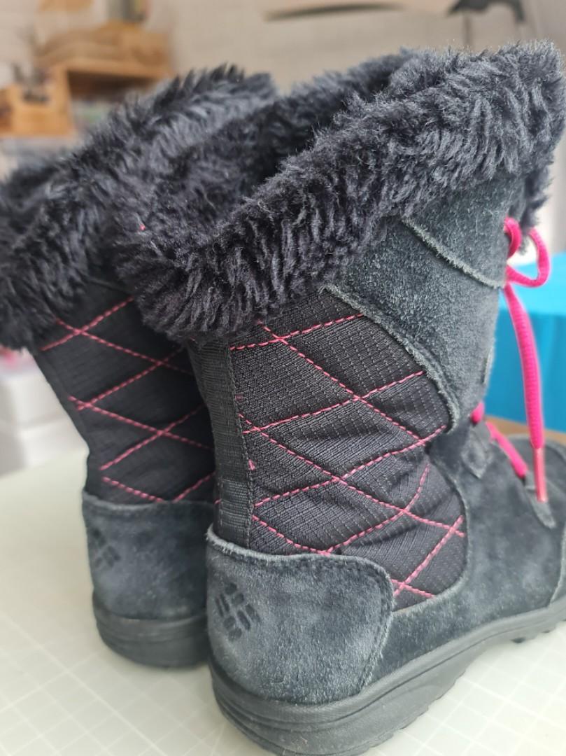 Columbia Youth Ice Maiden Lace Winter Boot Size US3