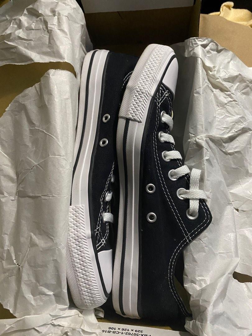 Converse chuck taylor all star best sale core black ox trainers
