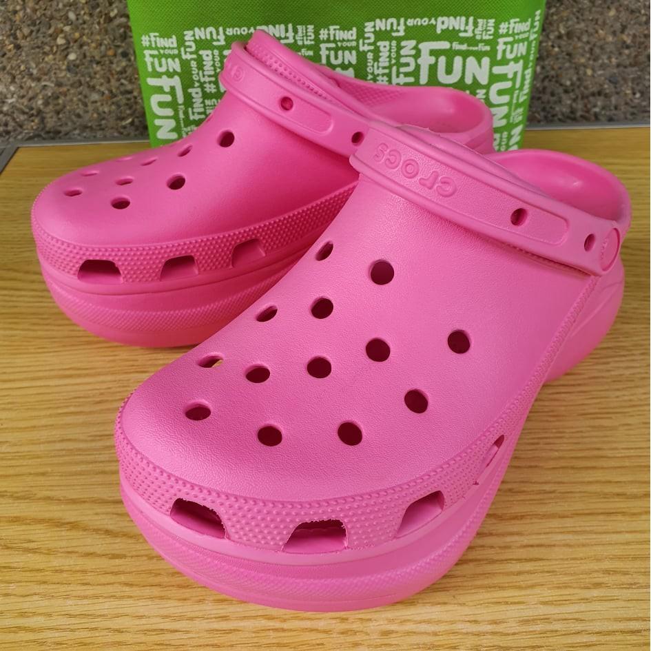 Bae crocs top pink