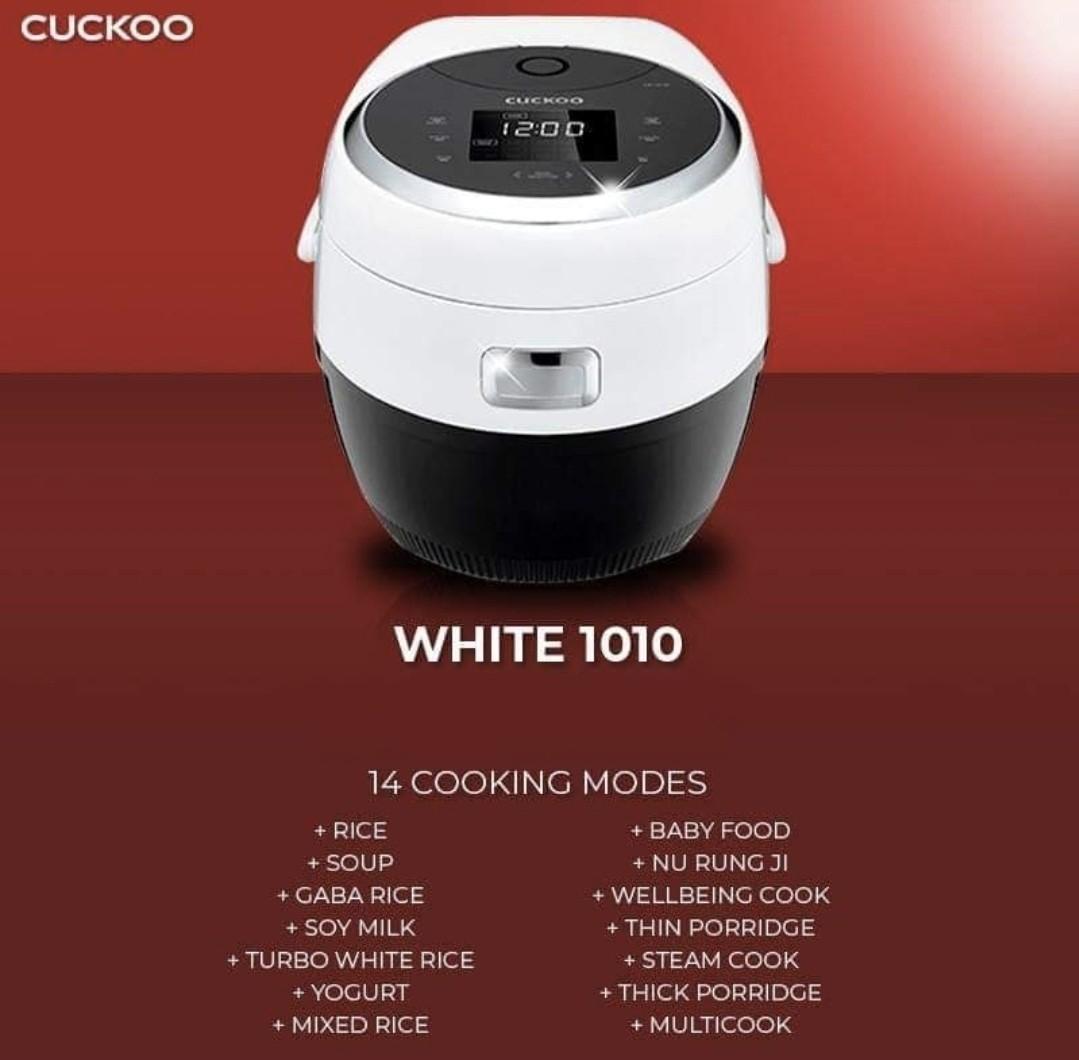 Cuckoo 1010 shop multi cooker