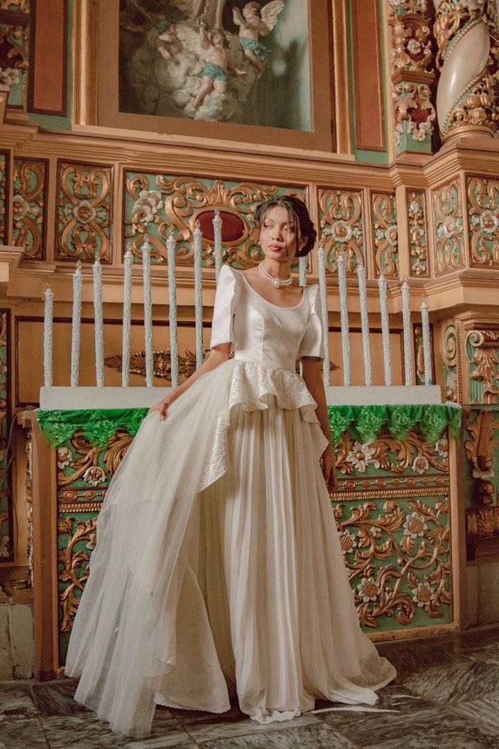 Filipiniana wedding sales dress for sale