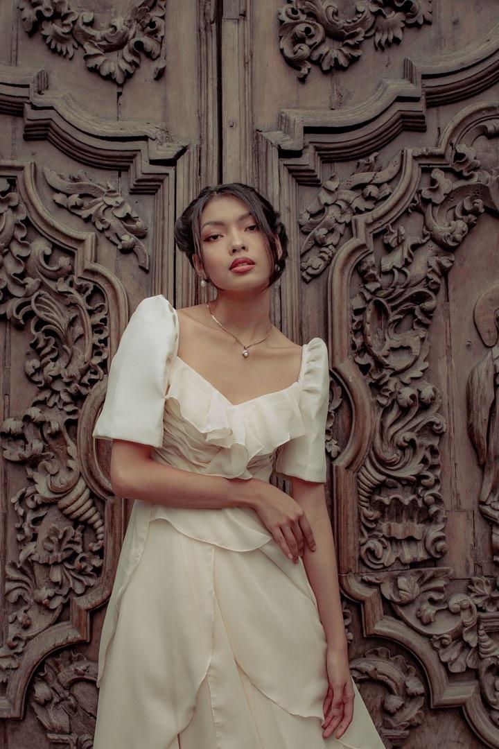 Simple sales filipiniana gown