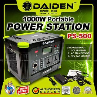DAIDEN Japan Portable Powerstation Inverter Generator (1000W)