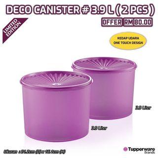 Deco Canister 3.9L (2 pcs)