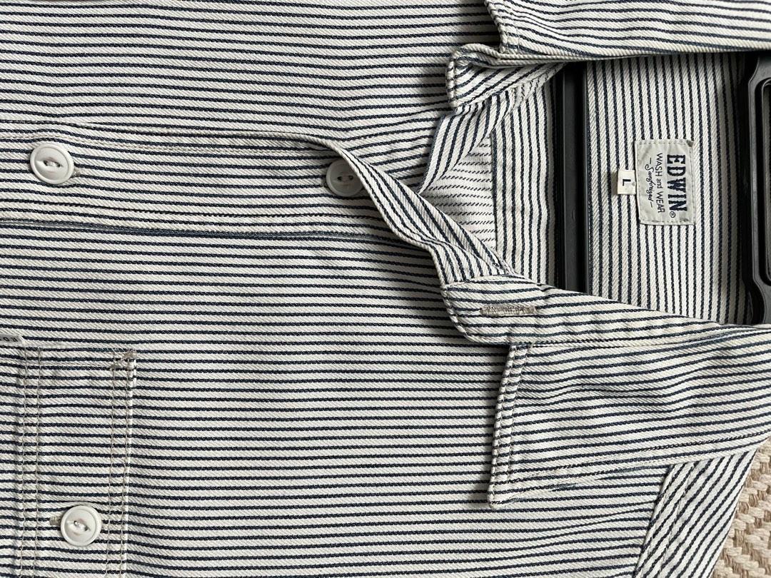 Edwin Shirt, Men's Fashion, Tops & Sets, Tshirts & Polo Shirts on Carousell