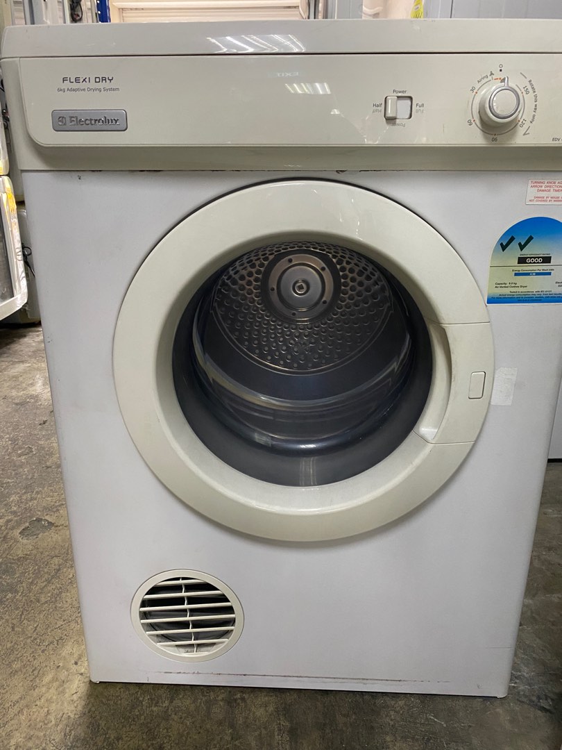 Electrolux 6KG Airvented Dryer, TV & Home Appliances, Washing Machines