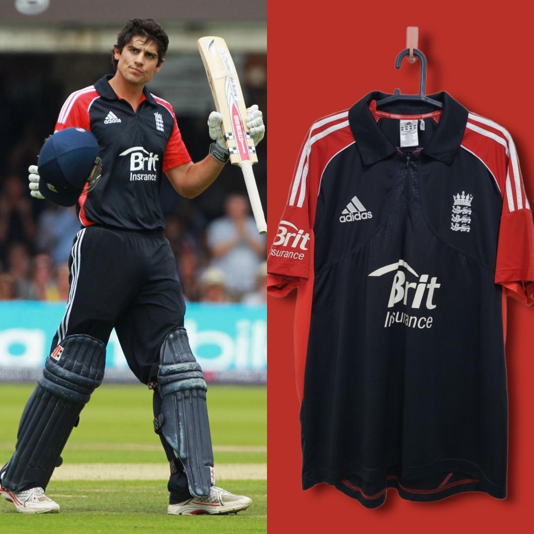 England Cricket Jersey Size XL Shirt Adidas V37375