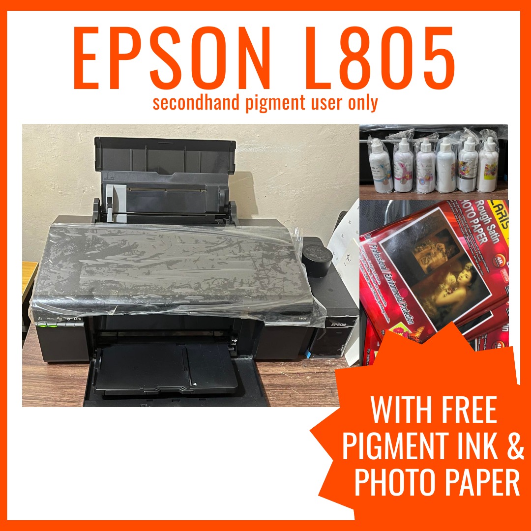 EPSON L805 PIGMENT INK USERS PHOTO PRINTING BUSINESS A4 A5 A6 B5