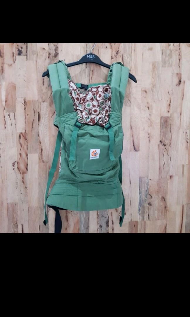 Deals Ergobaby Ergo Organic Baby Carrier Green Ergobaby Organic