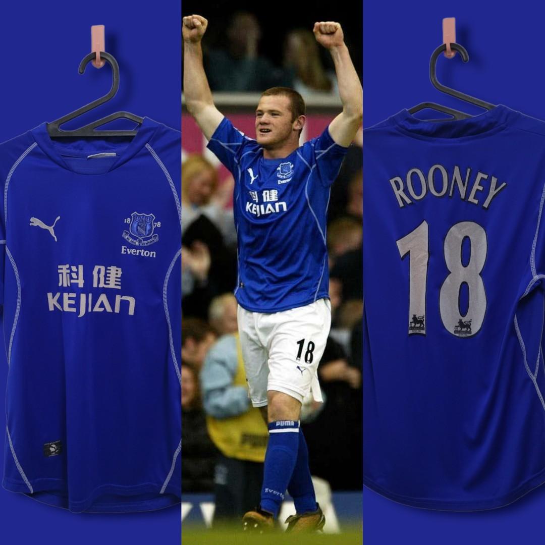Rooney everton new arrivals jersey