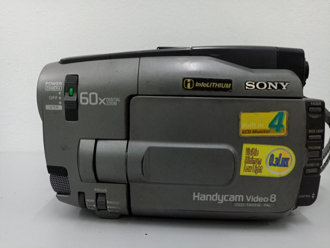 FAULTY SONY HANDYCAM VIDEO 8, Photography, Cameras on Carousell