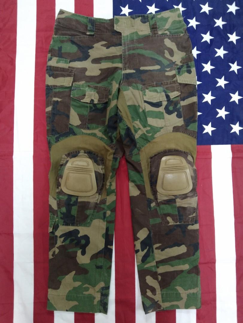 Kombat Gen II Spec-Ops Trousers Combat Tactical with Knee Pads - US M81  Woodland | eBay