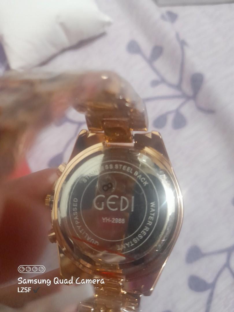GEDI WOMENS WATCH, Women's Fashion, Watches & Accessories, Watches on ...
