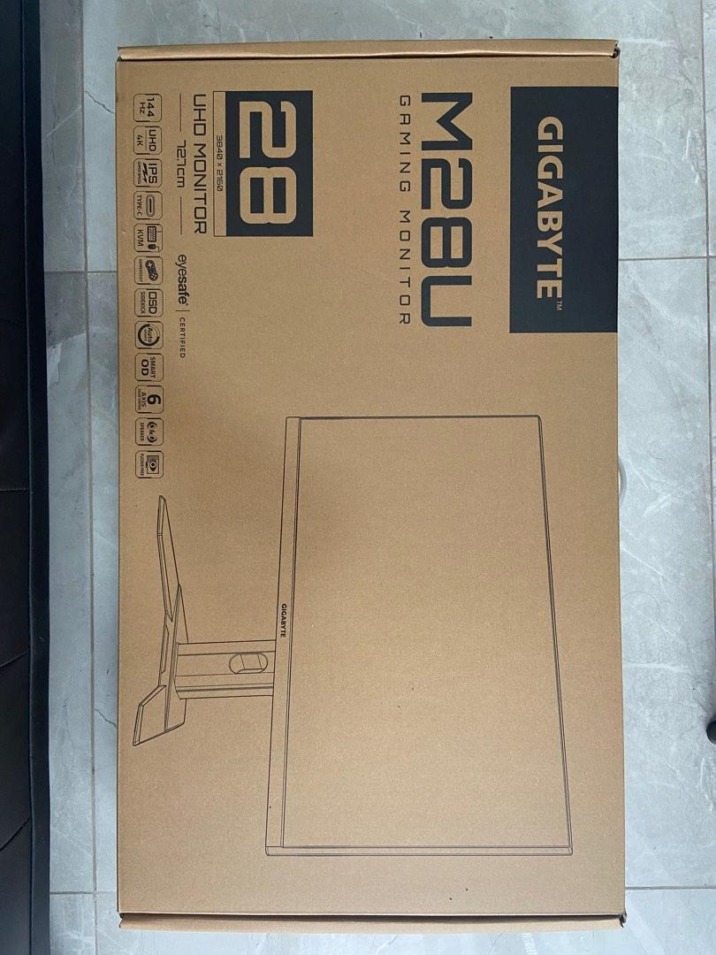 GIGABYTE M28U Monitor [4K , 144Hz], Computers & Tech, Parts ...
