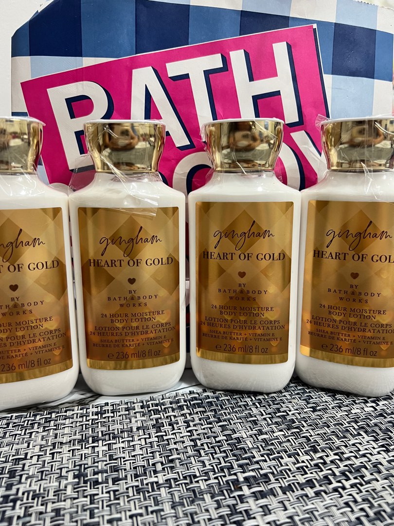 Gingham Heart of Gold, Bath and Body Works, Beauty & Personal Care