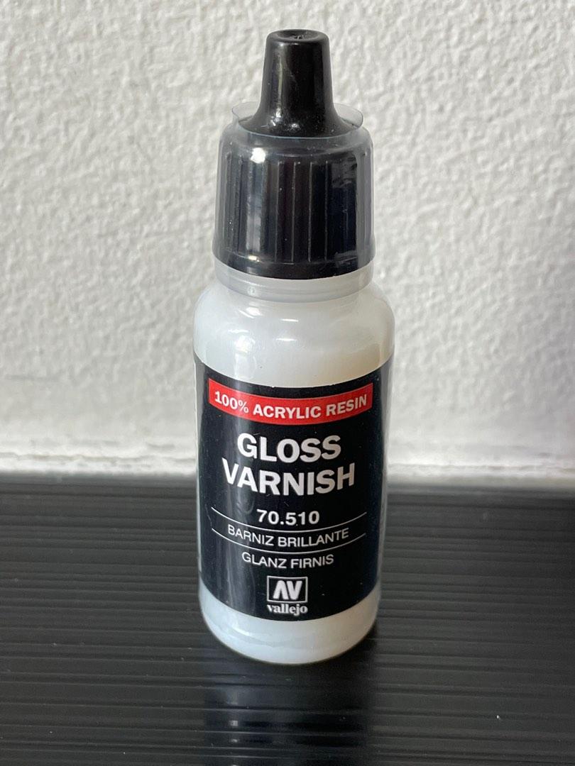 Vallejo Acrylic Quick Drying Gloss Varnish : 500ml