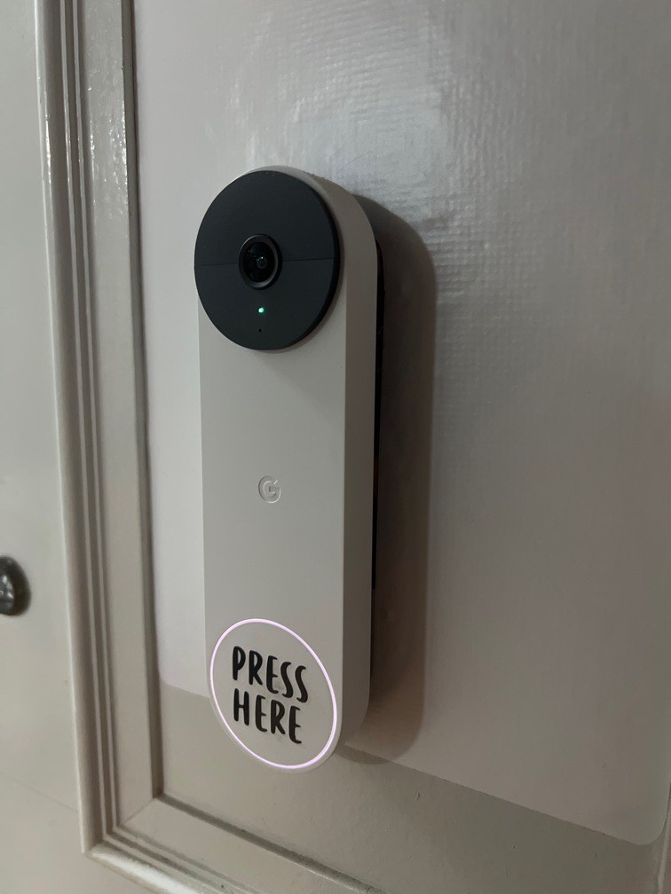 Google nest doorbell, TV & Home Appliances, Other Home Appliances on Carousell