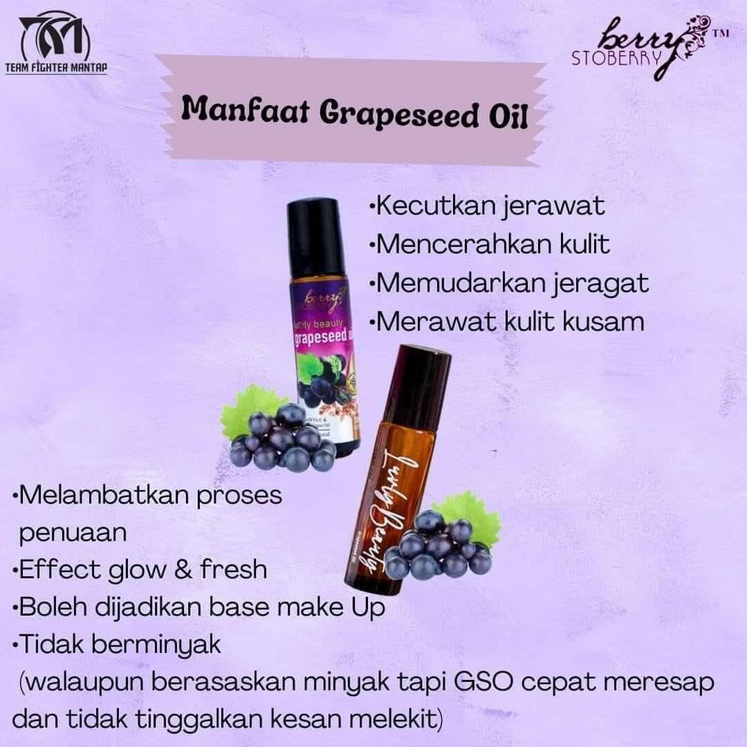 GRAPESEED OIL / ACNE / ECZEMA / EYEBAGS / DARK UNDER EYE / PIMPLE