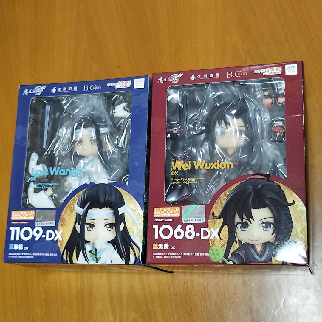 全新GSC good smile nendoroid BL漫畫小說魔道祖師黏土人藍忘機魏無羨