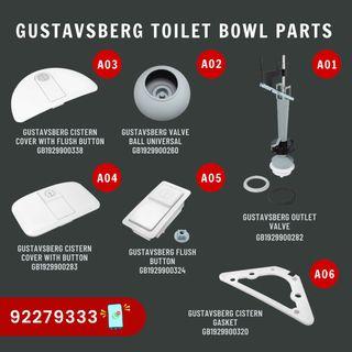 Gustavsberg Toilet Bowl Spare Parts ! Plumbing Parts! Reliable Plumber